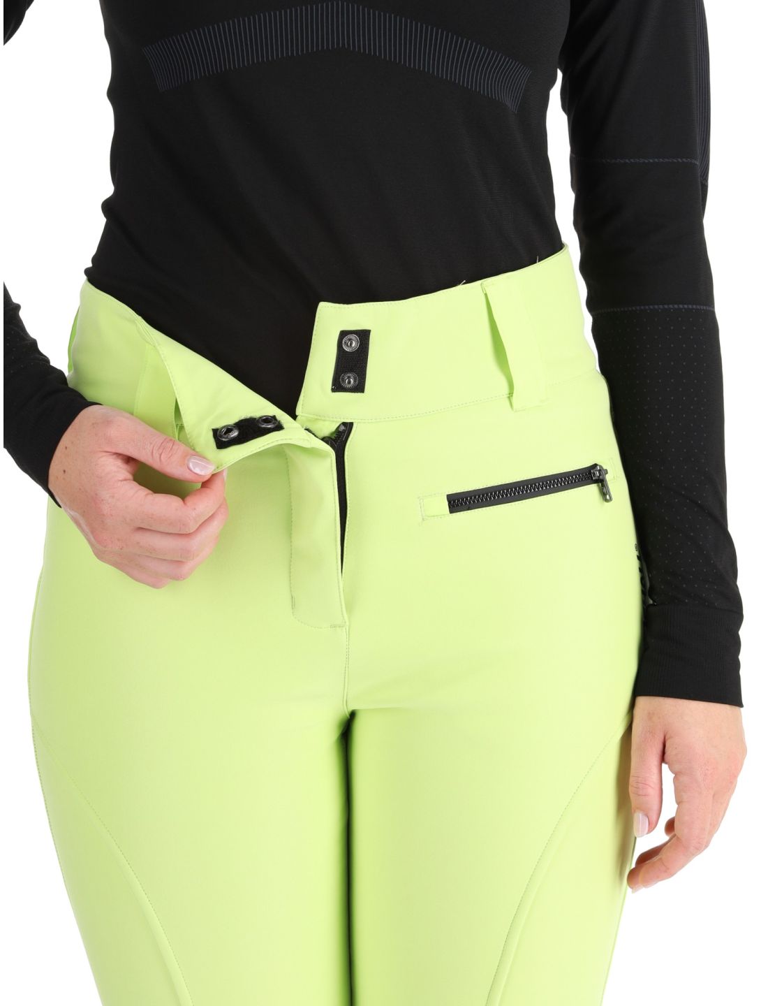 Rehall, Yves-R pantalon de ski en softshell femmes Sharp Green vert 