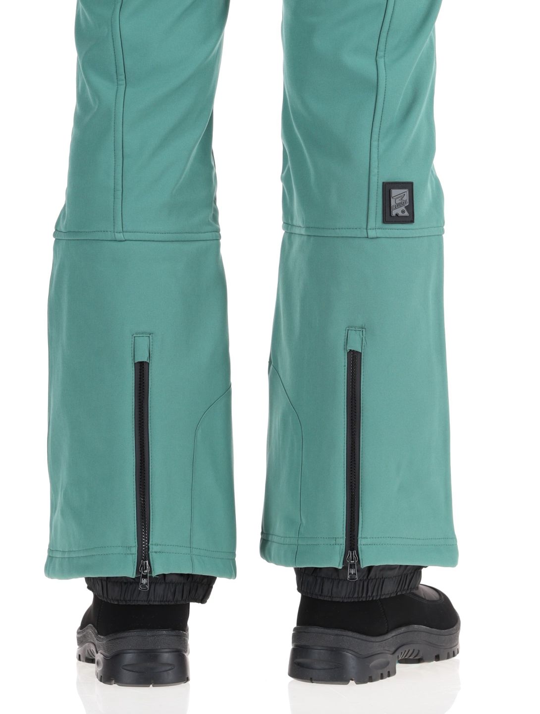 Rehall, Yves-R pantalon de ski en softshell femmes Smoke Pine vert 