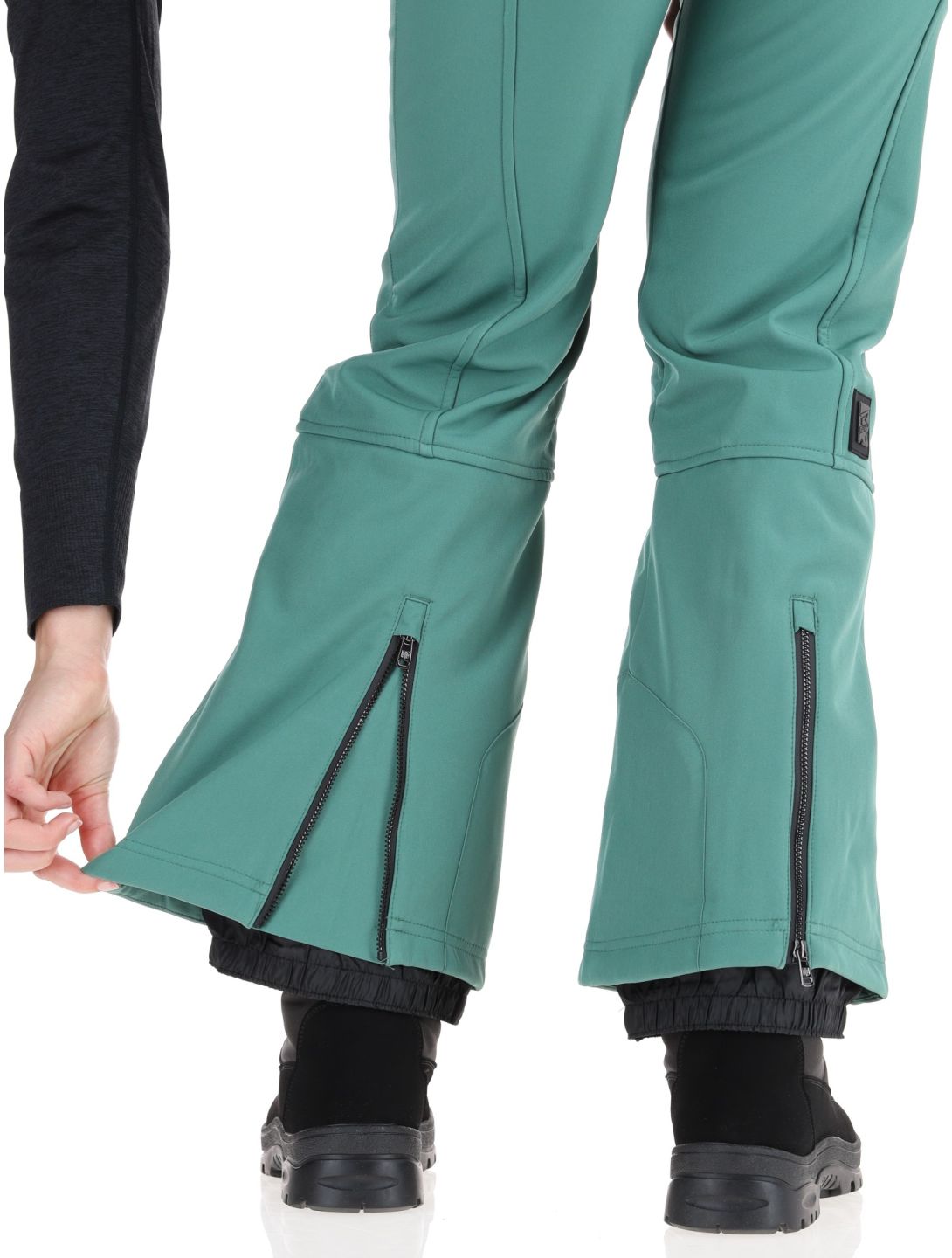 Rehall, Yves-R pantalon de ski en softshell femmes Smoke Pine vert 