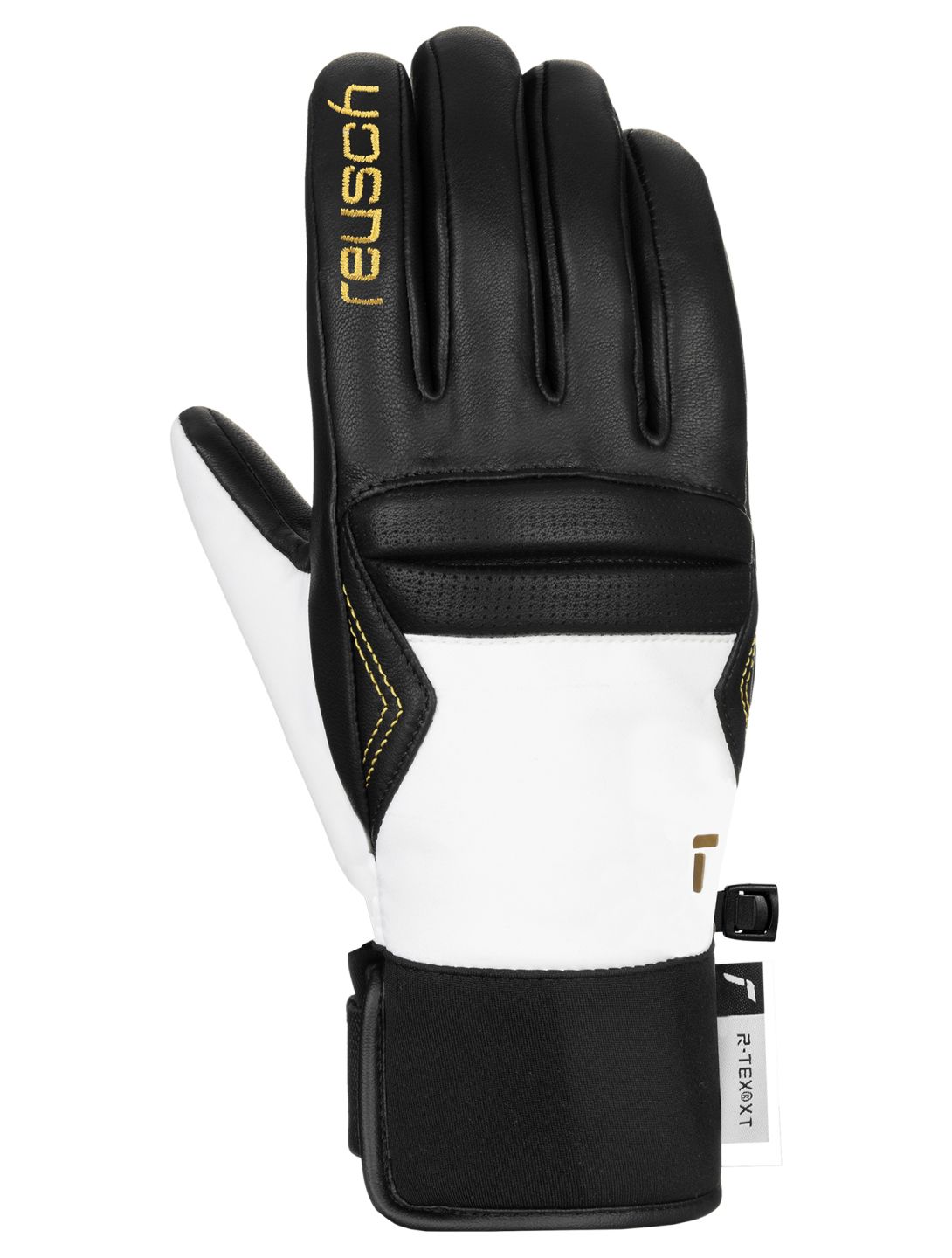 Reusch, Mikaela Shiffrin R-TEX® XT gants de ski femmes Black / White blanc, noir 