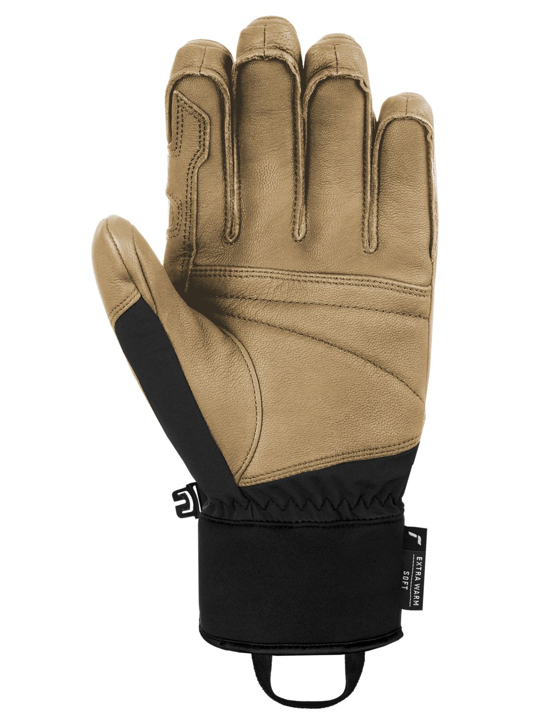 Reusch, Pro RC gants de ski hommes Black / Tan brun, noir 