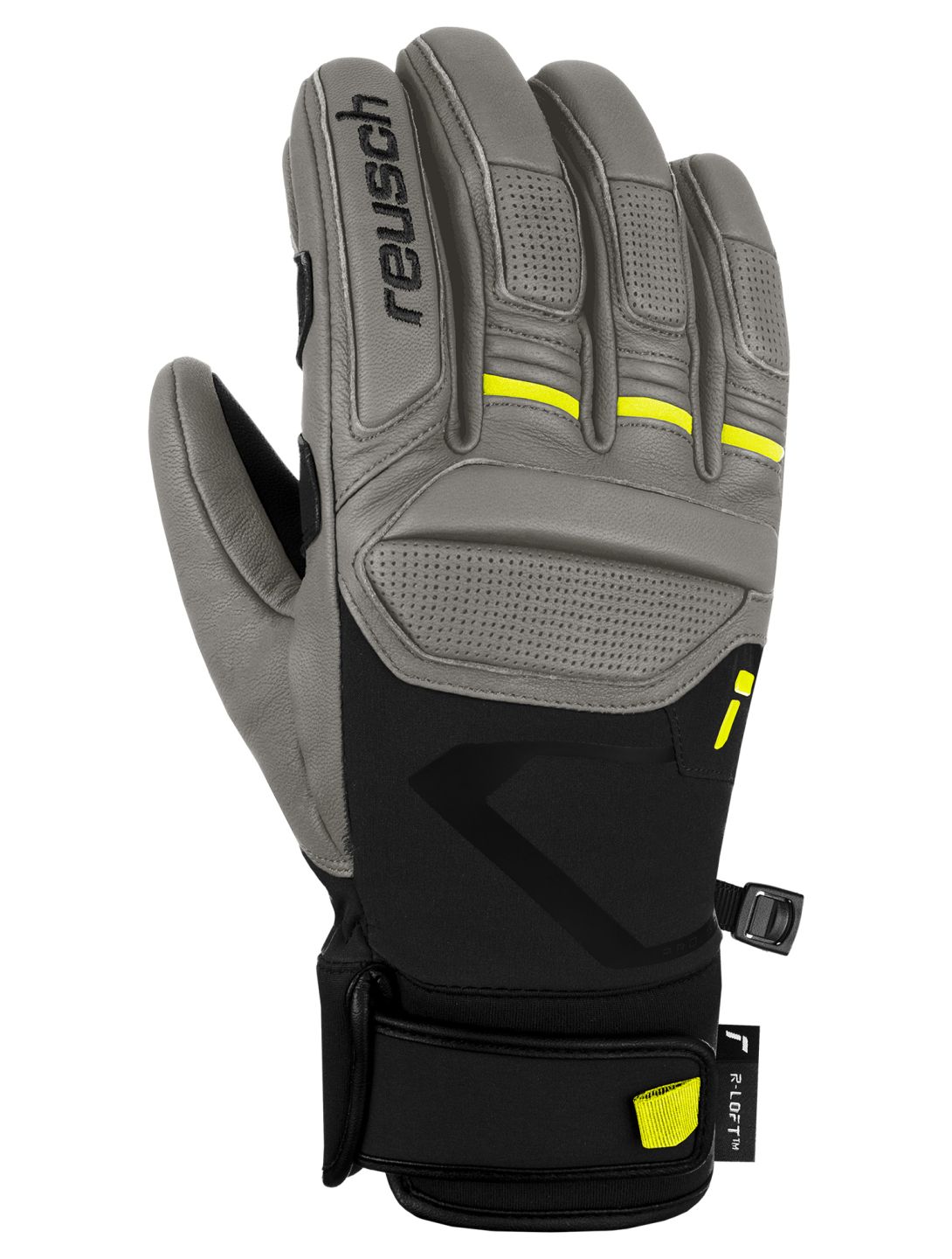 Reusch, Pro RC gants de ski hommes Steel Grey / Black gris, noir 