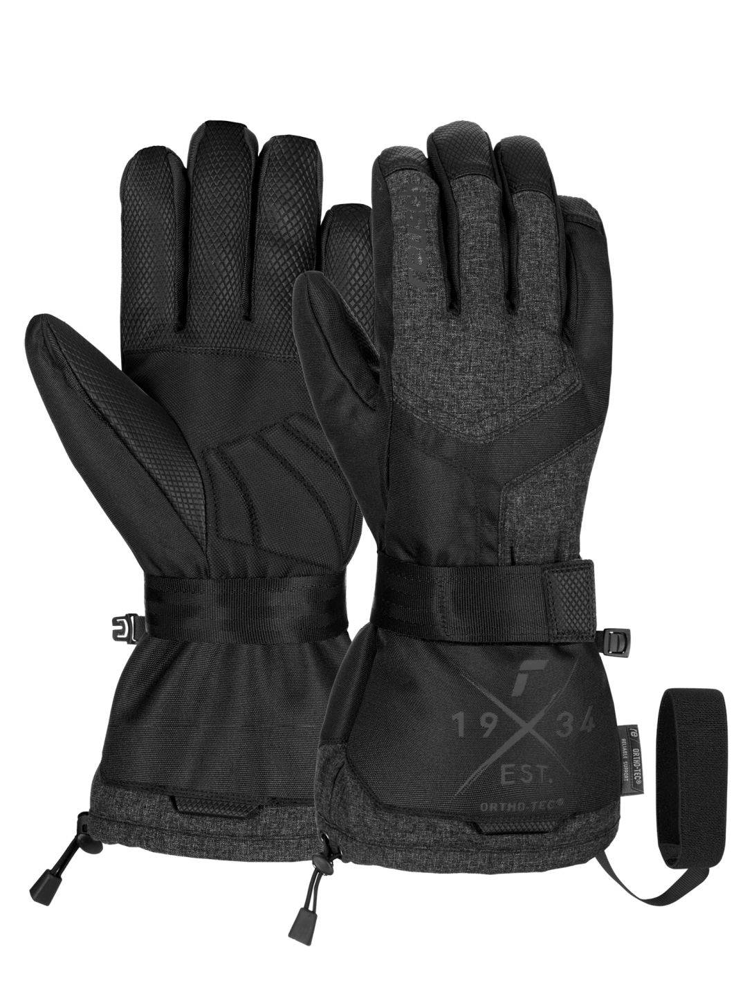 Reusch, Doubletake R-TEX® XT gants de ski hommes Black / Black Melange noir 