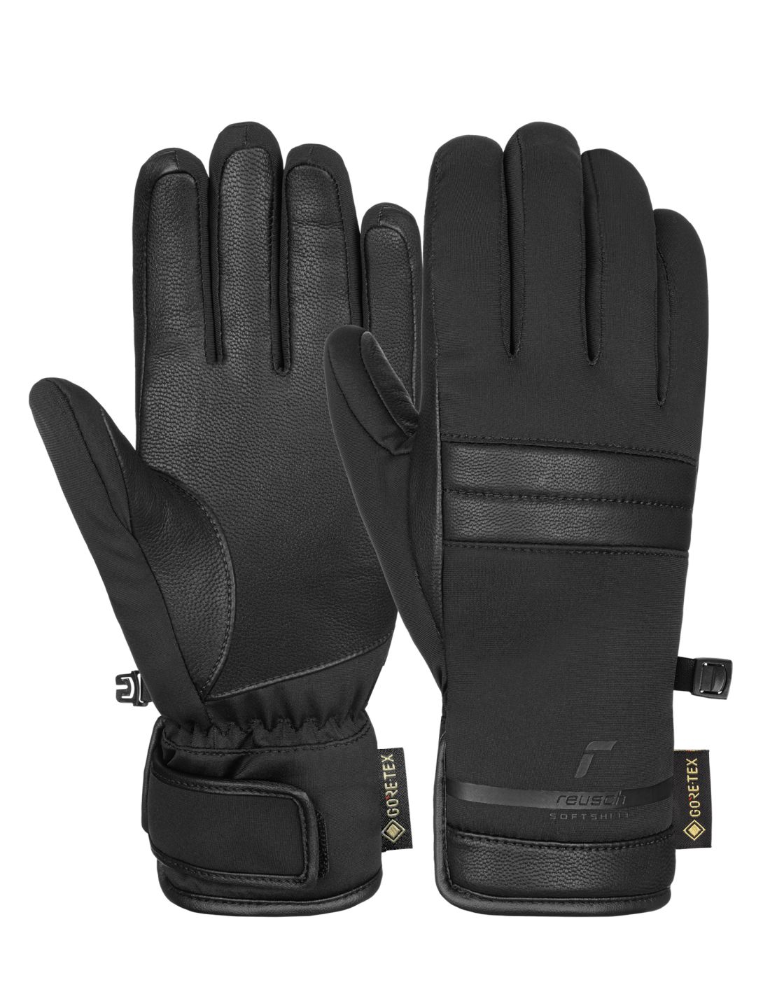 Reusch, Paola GORE-TEX gants de ski femmes Black noir 