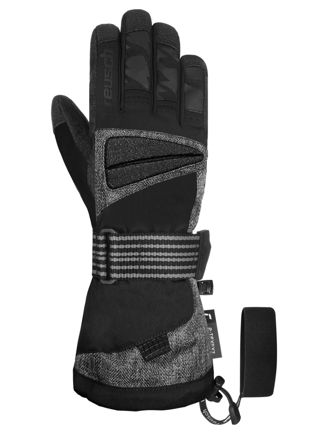 Reusch, Reusch Sweeber III R-TEX® XT gants de ski hommes Black / Black Melange noir 