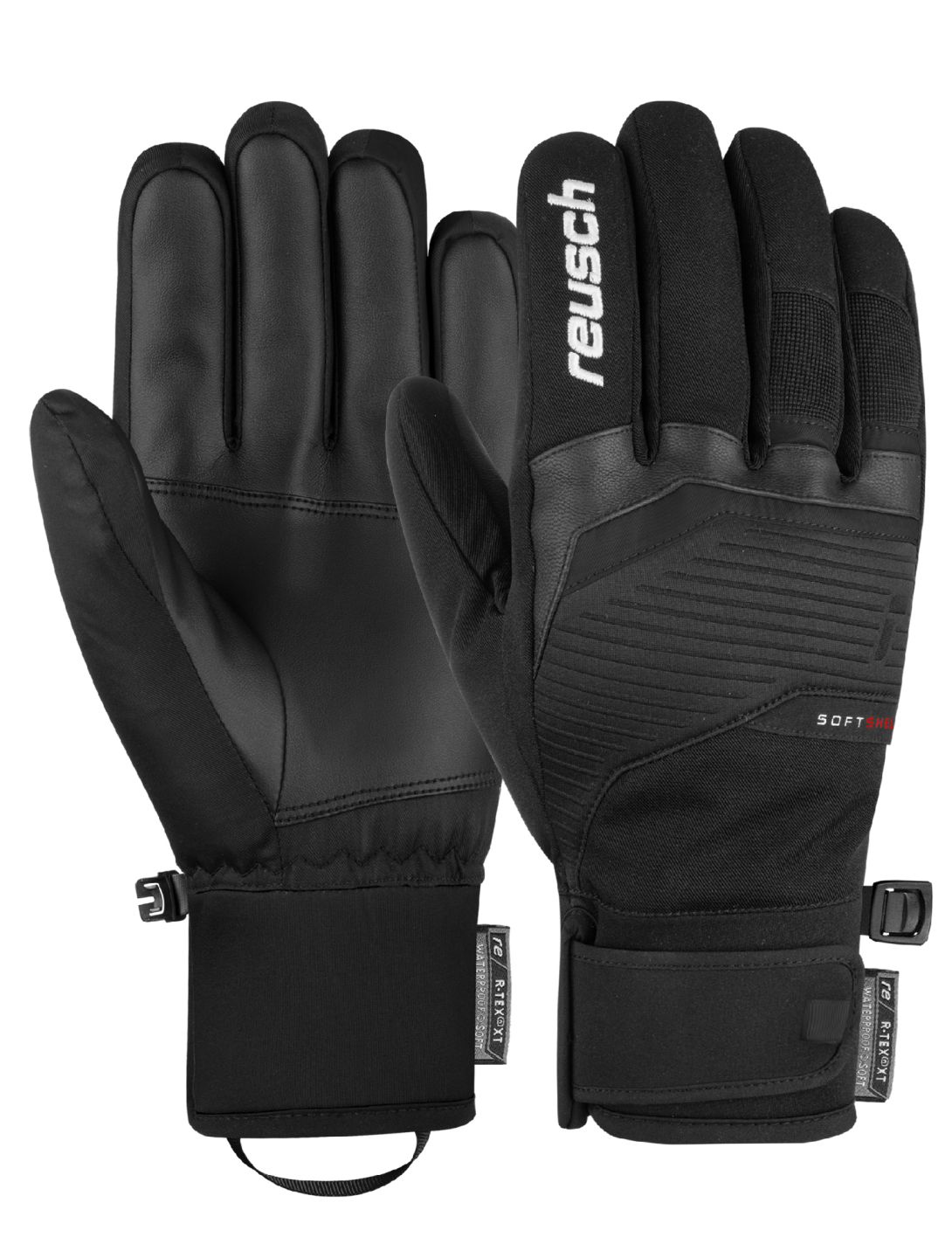 Reusch, Reusch Venom R-TEX® XT gants de ski hommes Black / White blanc, noir 