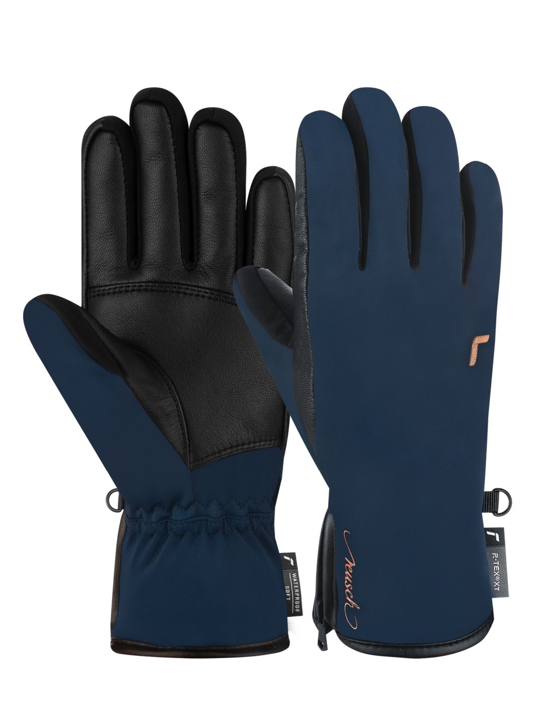 Reusch, Tiffany R-TEX® XT gants de ski femmes Dress Blue / Black bleu, noir 