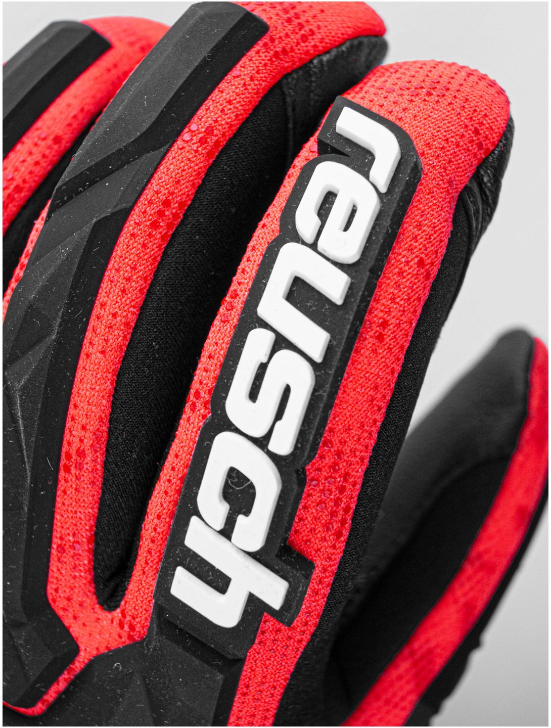 Reusch, World Cup Warrior Neo gants de ski hommes Black / Fluo Red noir, rouge 