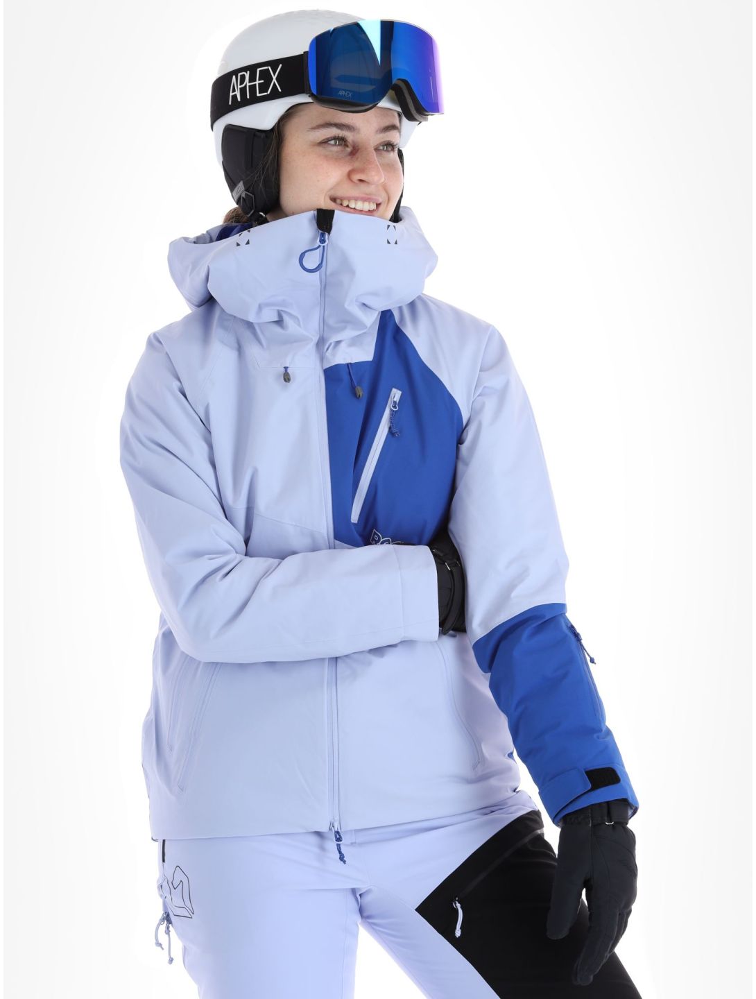 Rock Experience, Aiguille veste de ski femmes Baby lavender / Surf the Web bleu, violet 