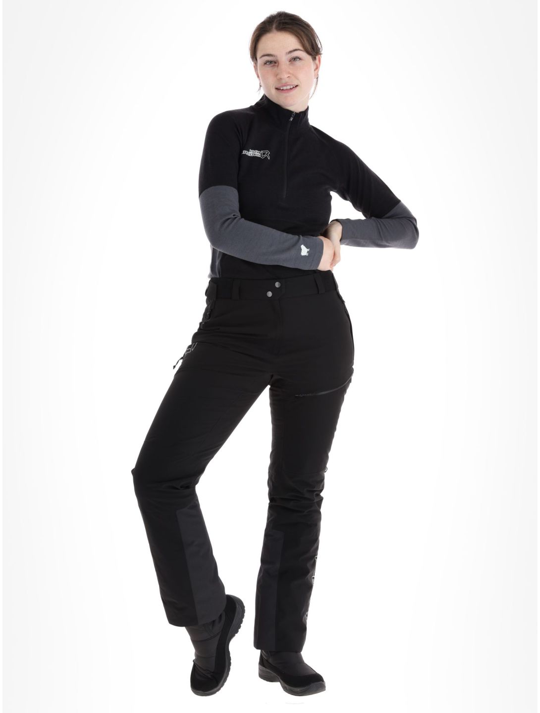 Rock Experience, Fanatic pantalon de ski femmes Caviar noir 