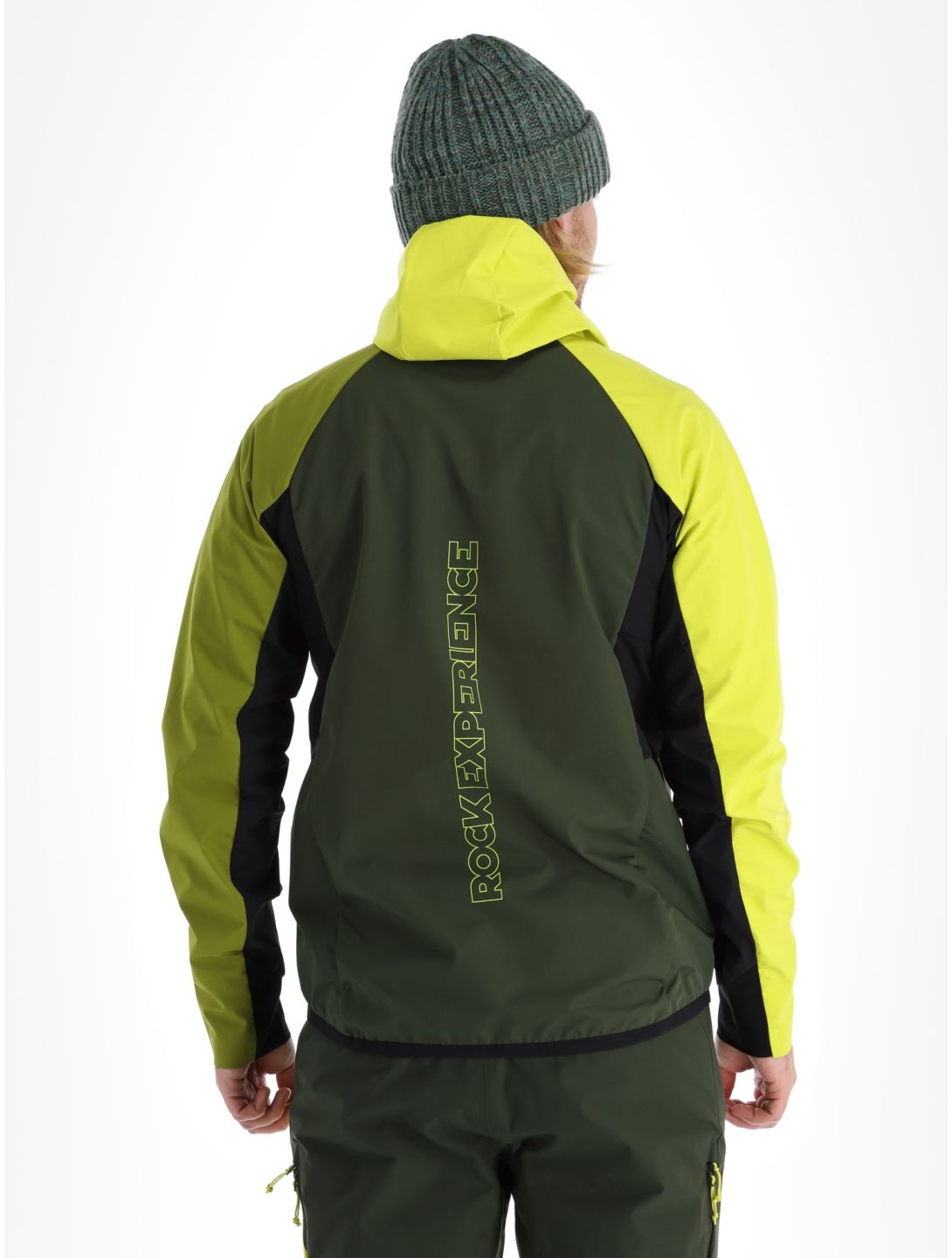 Rock Experience, Inuit Tech veste de ski softshell hommes Kombu Green / Sulphur / Cardam Seed gris, vert 