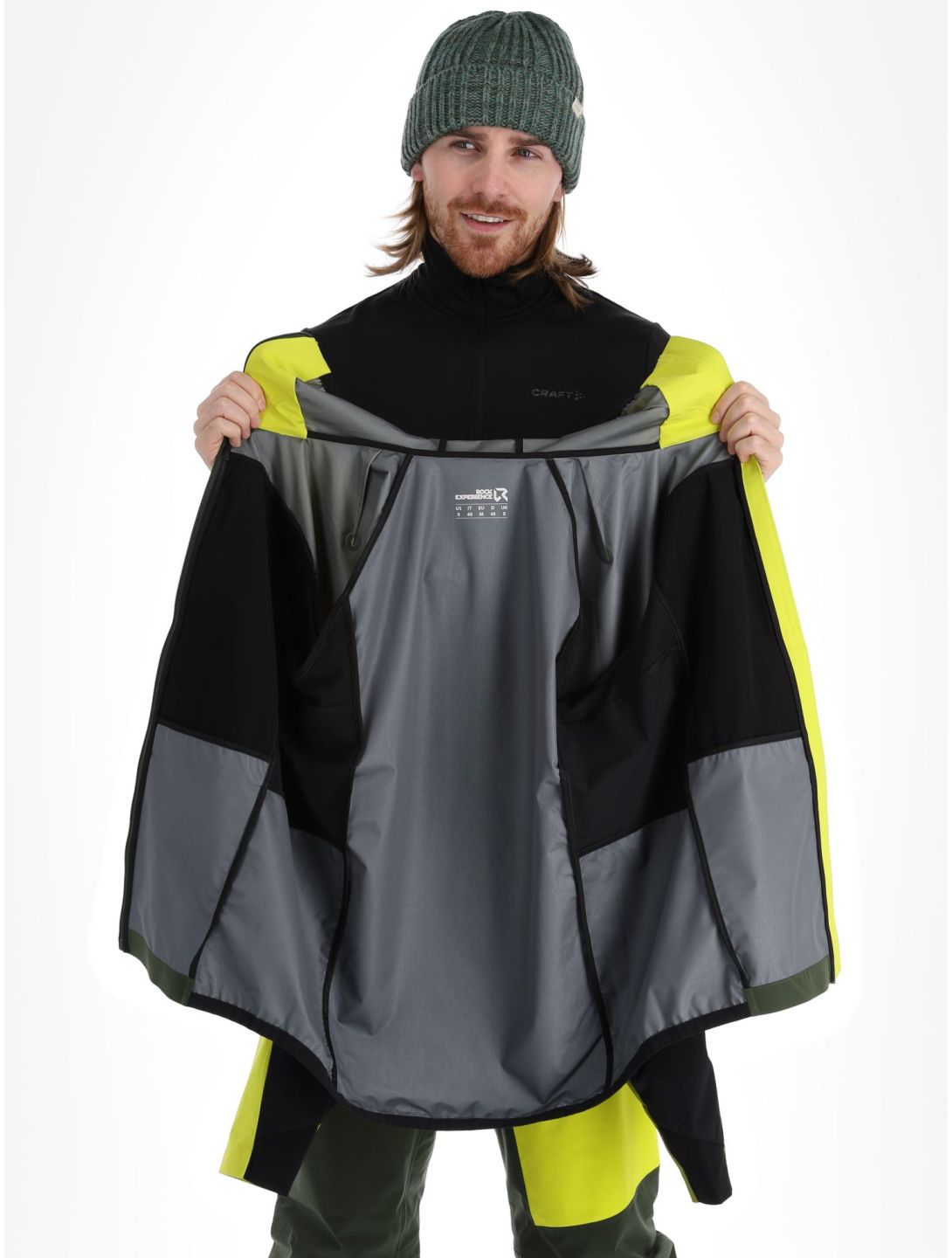 Rock Experience, Inuit Tech veste de ski softshell hommes Kombu Green / Sulphur / Cardam Seed gris, vert 