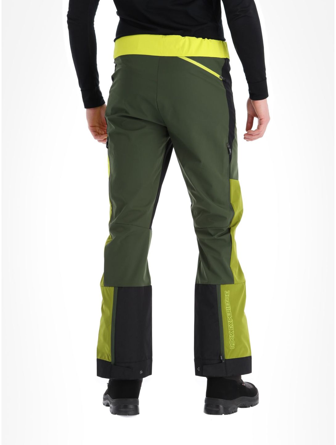 Rock Experience, Inuit Tech pantalon de ski en softshell hommes Kombu Green / Cardamom Seed / Sulphur vert 