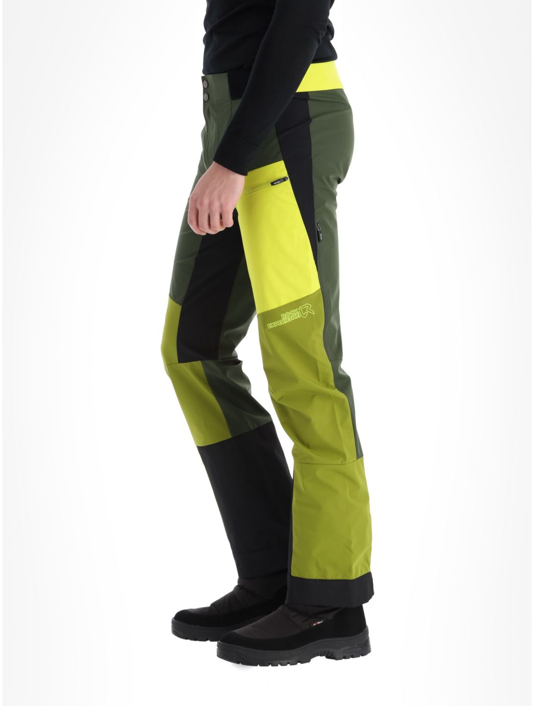 Rock Experience, Inuit Tech pantalon de ski en softshell hommes Kombu Green / Cardamom Seed / Sulphur vert 