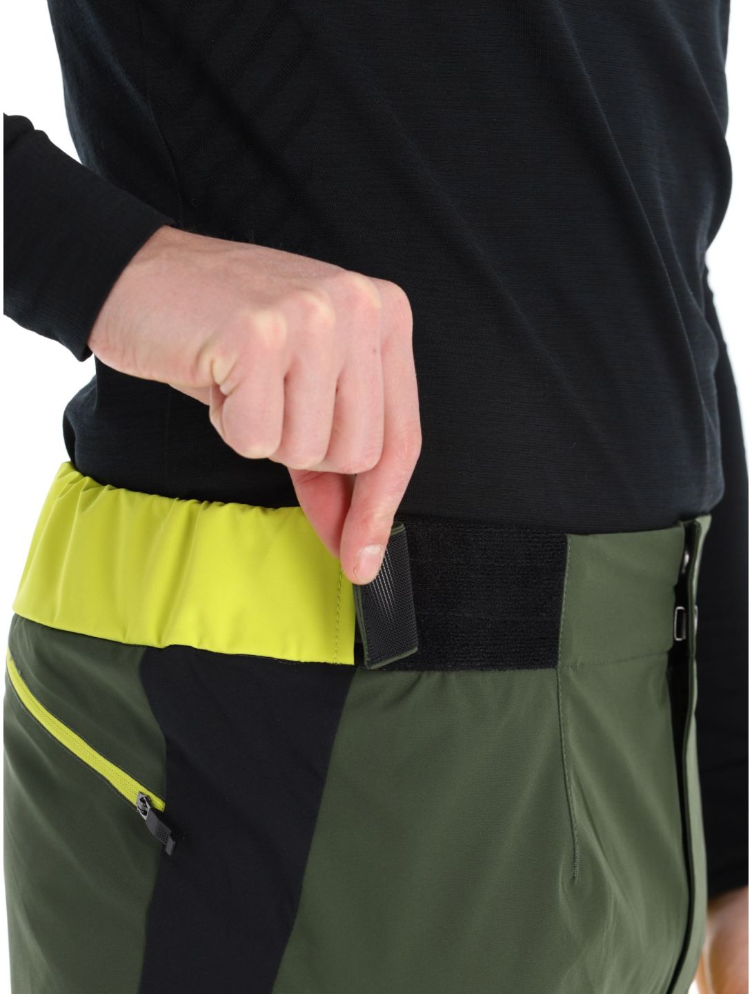 Rock Experience, Inuit Tech pantalon de ski en softshell hommes Kombu Green / Cardamom Seed / Sulphur vert 