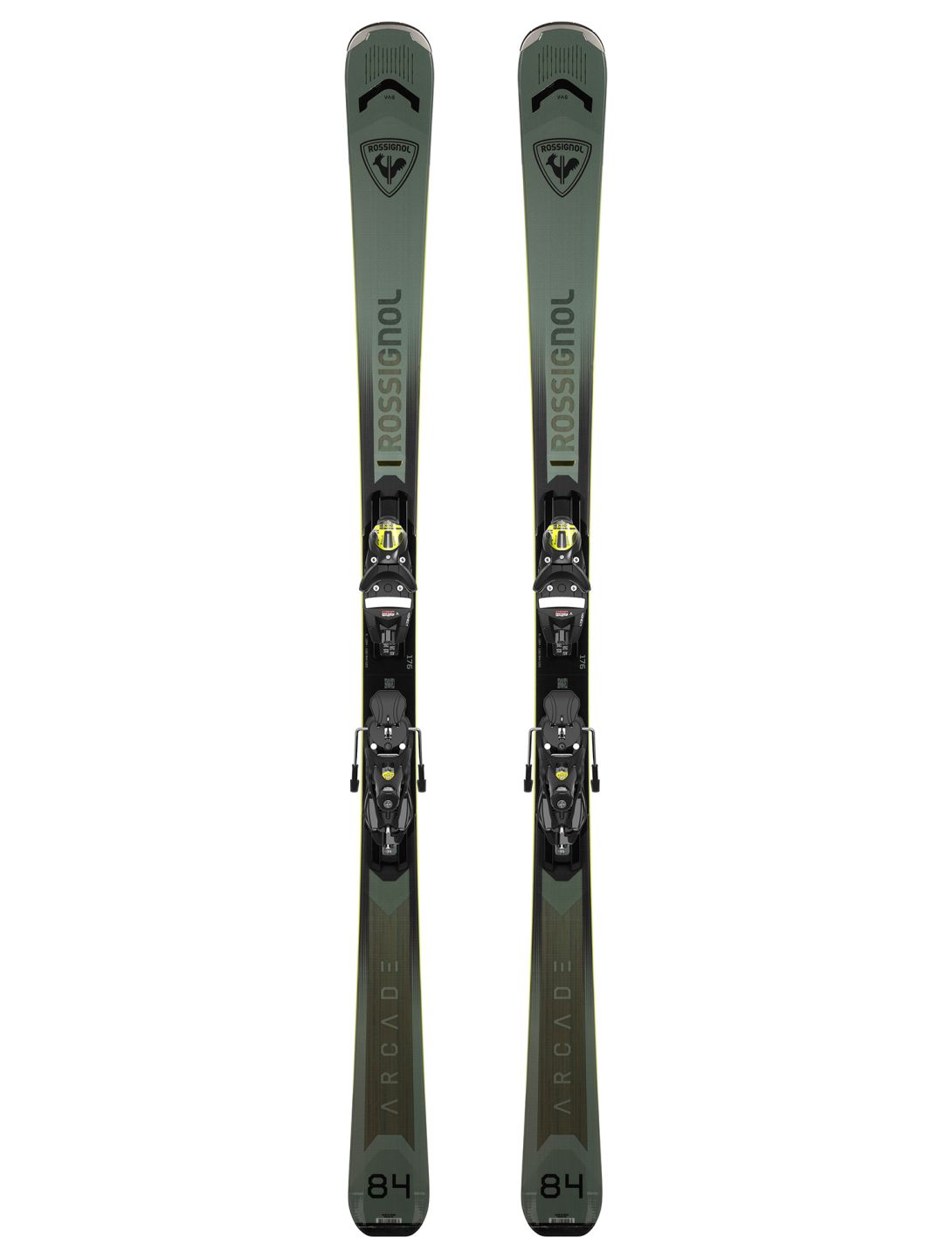 Rossignol, Arcade 84 + Konect 12 (2024-2025) skis unisexe Black noir 