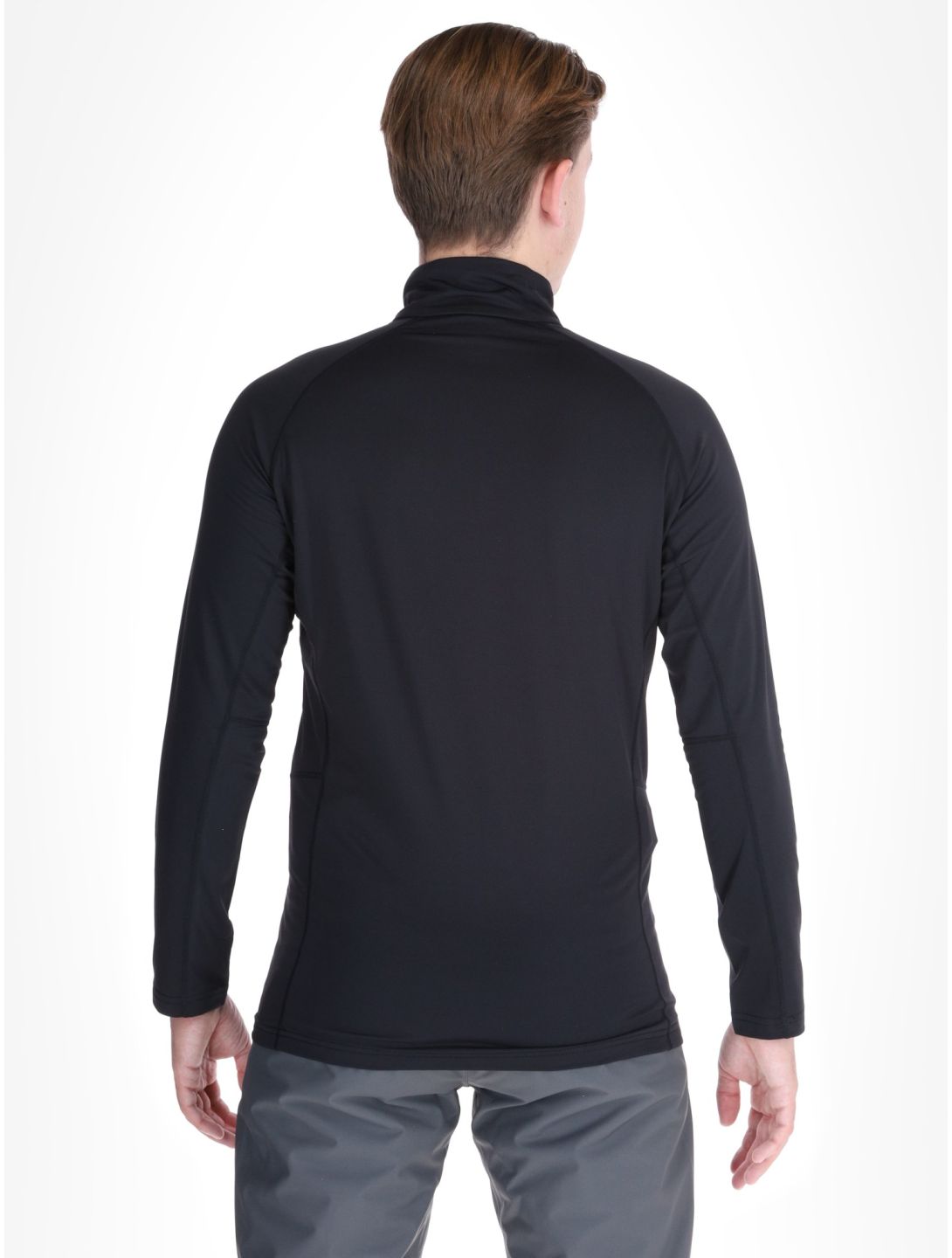 Rossignol, Classique 1/2 Zip pull de ski hommes Black noir 