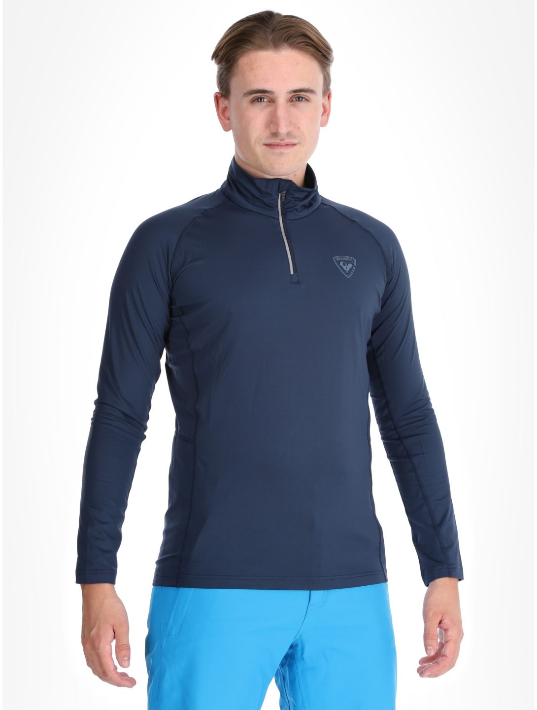 Rossignol, Classique 1/2 Zip pull de ski hommes Dark Navy bleu 