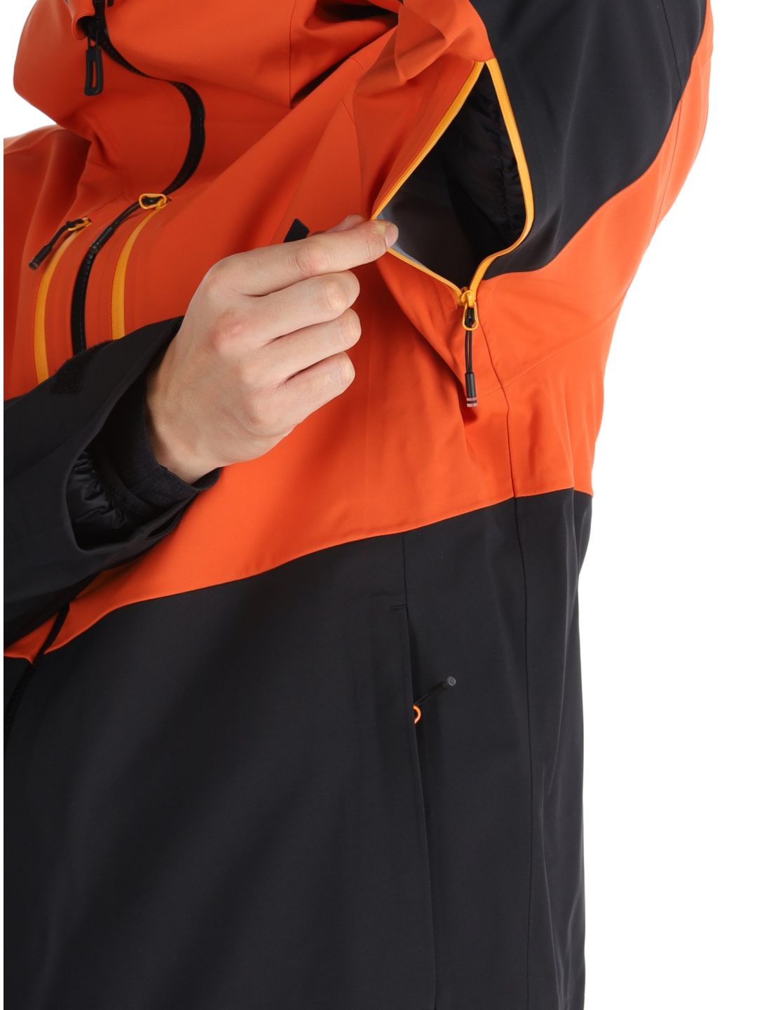 Rossignol, Evader veste de ski hommes Tan brun, noir 