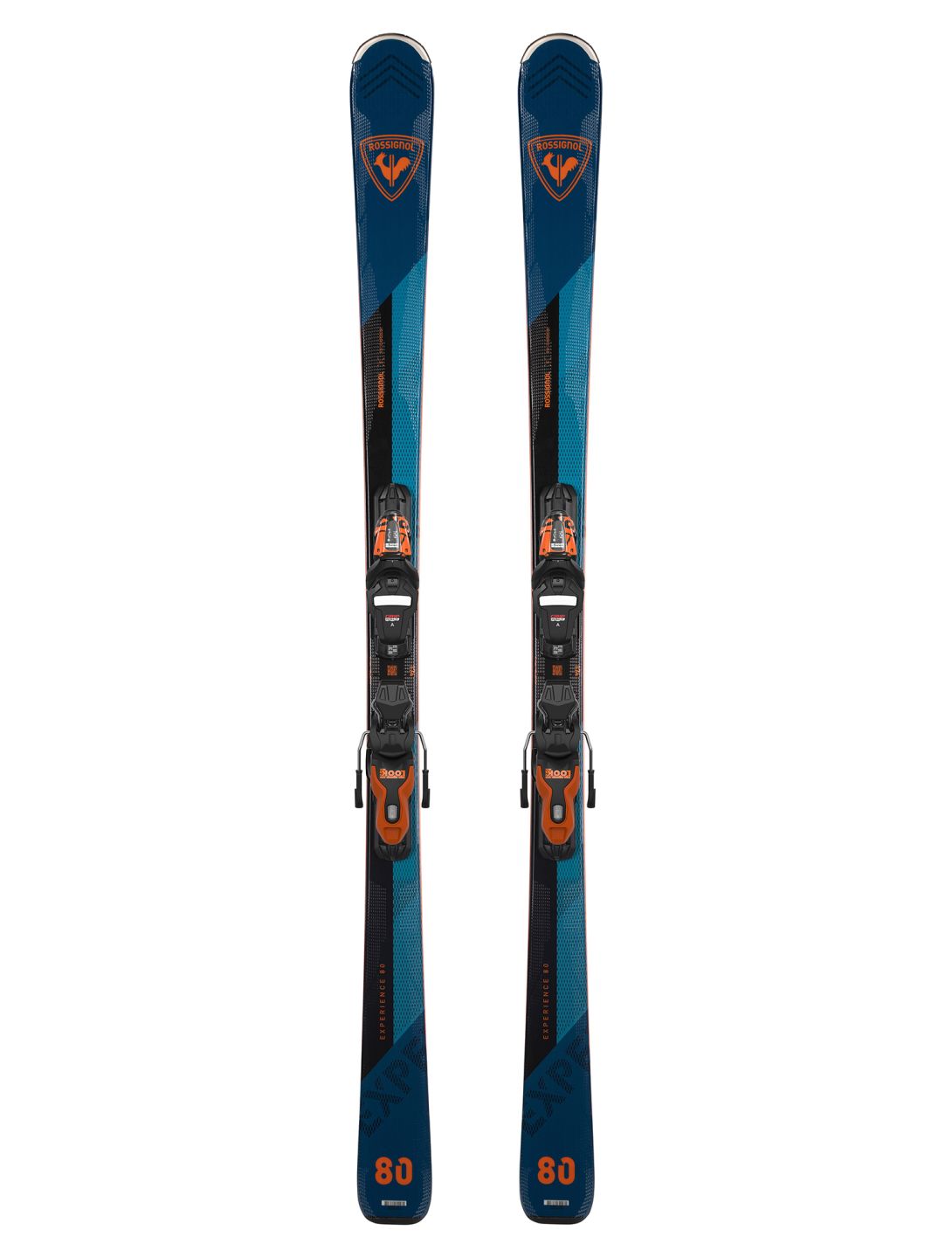 Rossignol, Experience 80 Carbon + Xpress 11 GW skis unisexe Black Oran noir, orange 