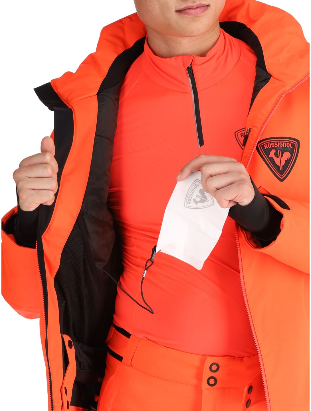 Rossignol, Hero Velika veste de ski hommes Neon Red rouge 