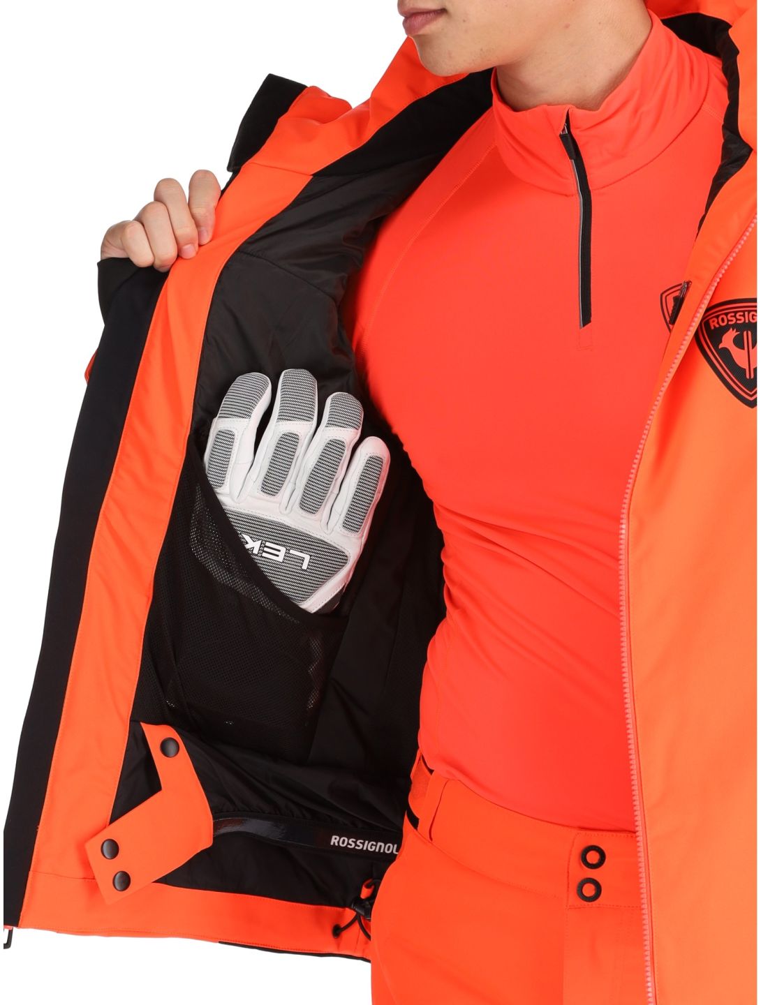 Rossignol, Hero Velika veste de ski hommes Neon Red rouge 