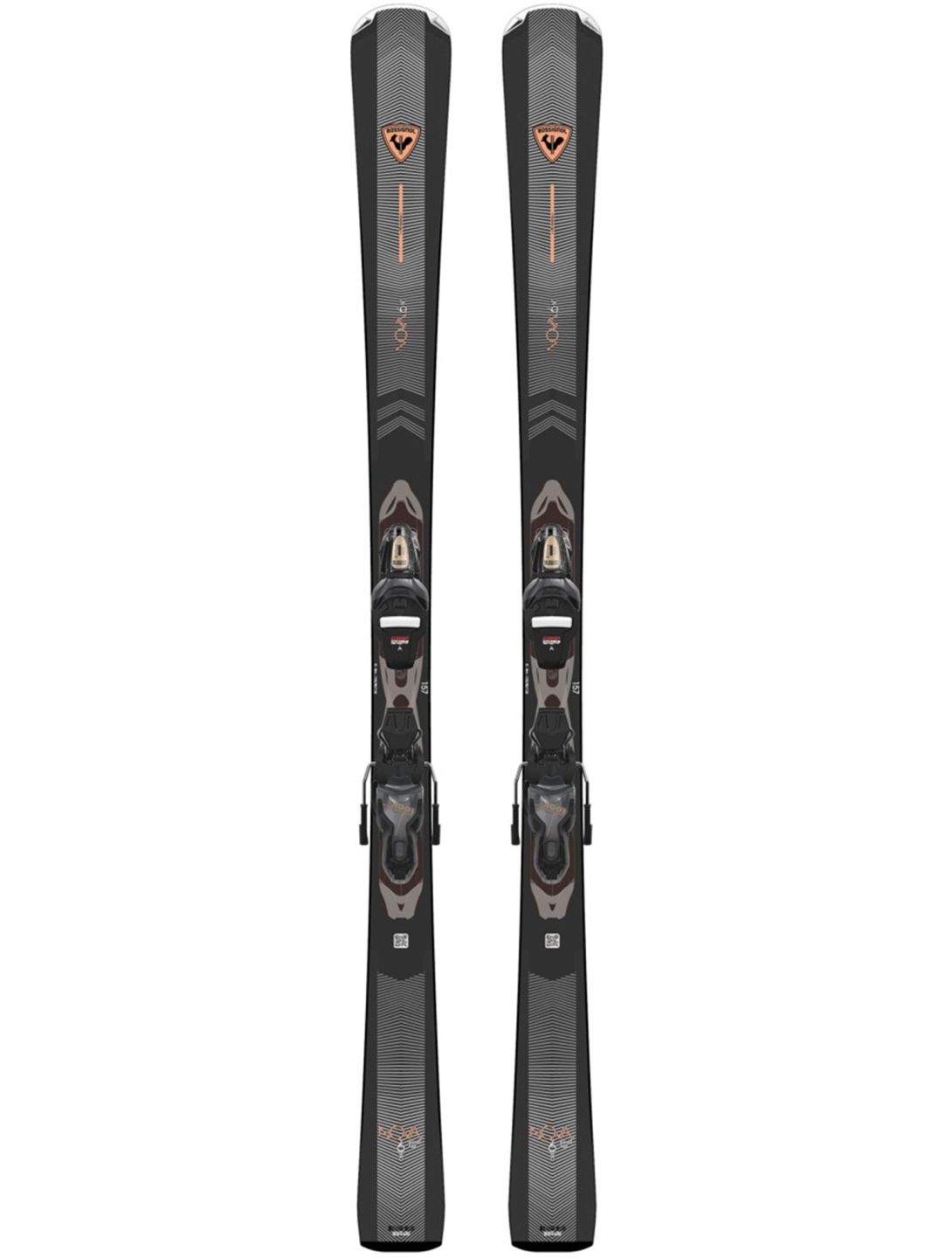 Rossignol, Nova 6 + Xpress 11 GW skis femmes Black / Gr noir 