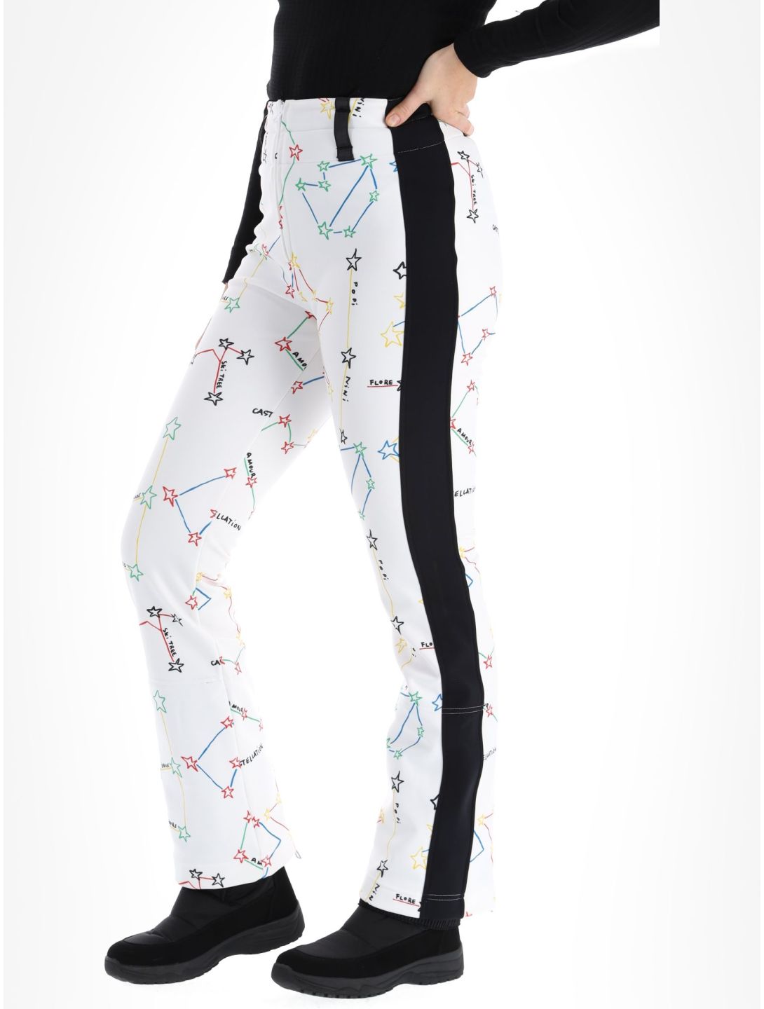 Rossignol, JC De Castelbajac Sirius Soft Shell pantalon de ski en softshell femmes White blanc 