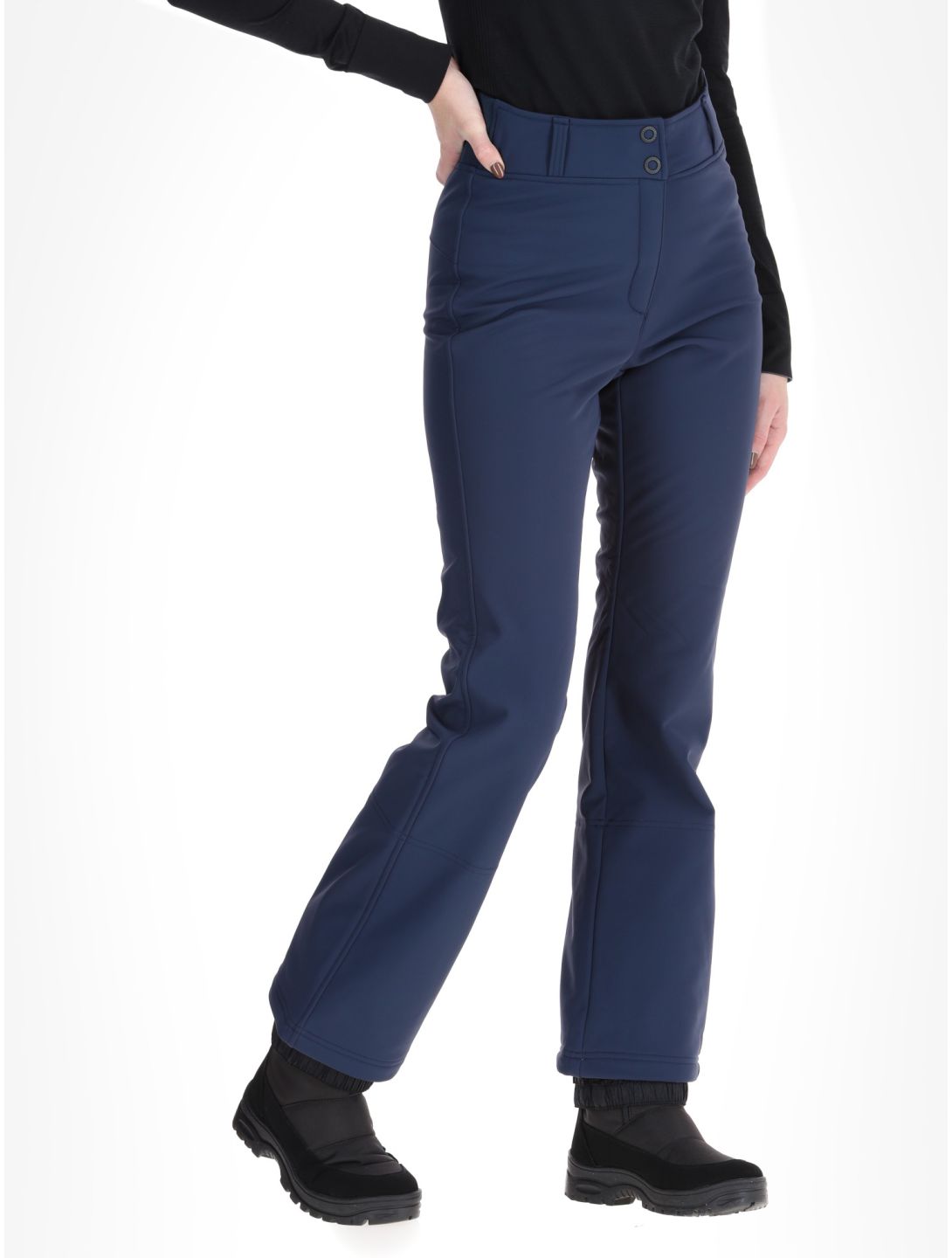 Rossignol, Ski Softshell pantalon de ski en softshell femmes Dark Navy bleu 