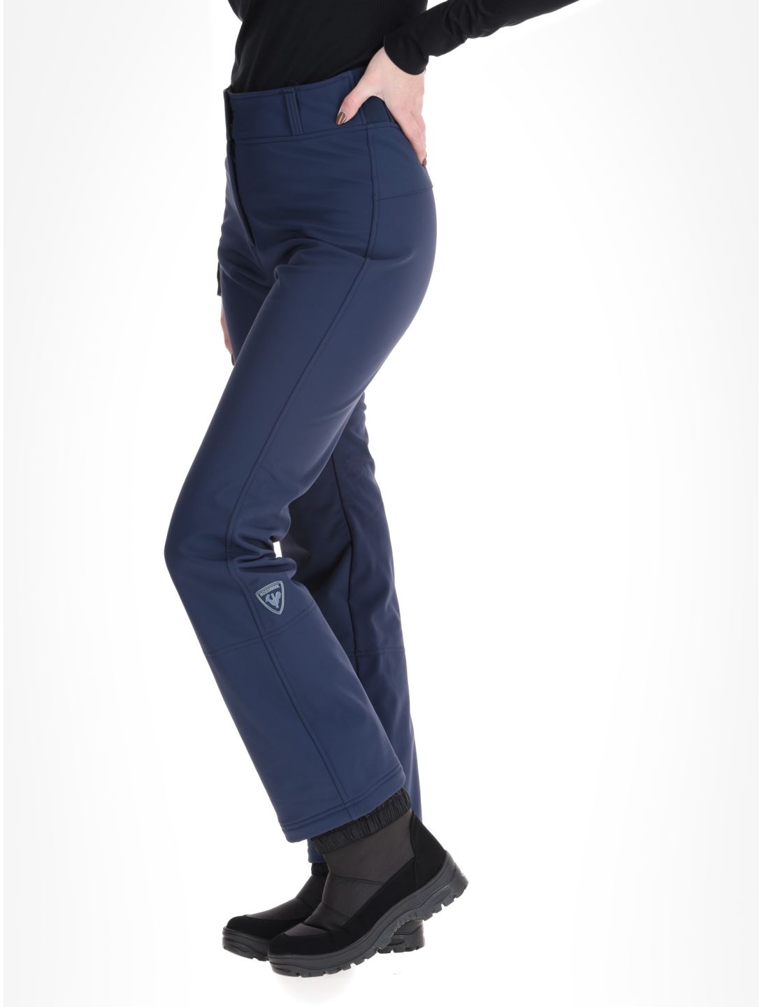 Rossignol, Ski Softshell pantalon de ski en softshell femmes Dark Navy bleu 