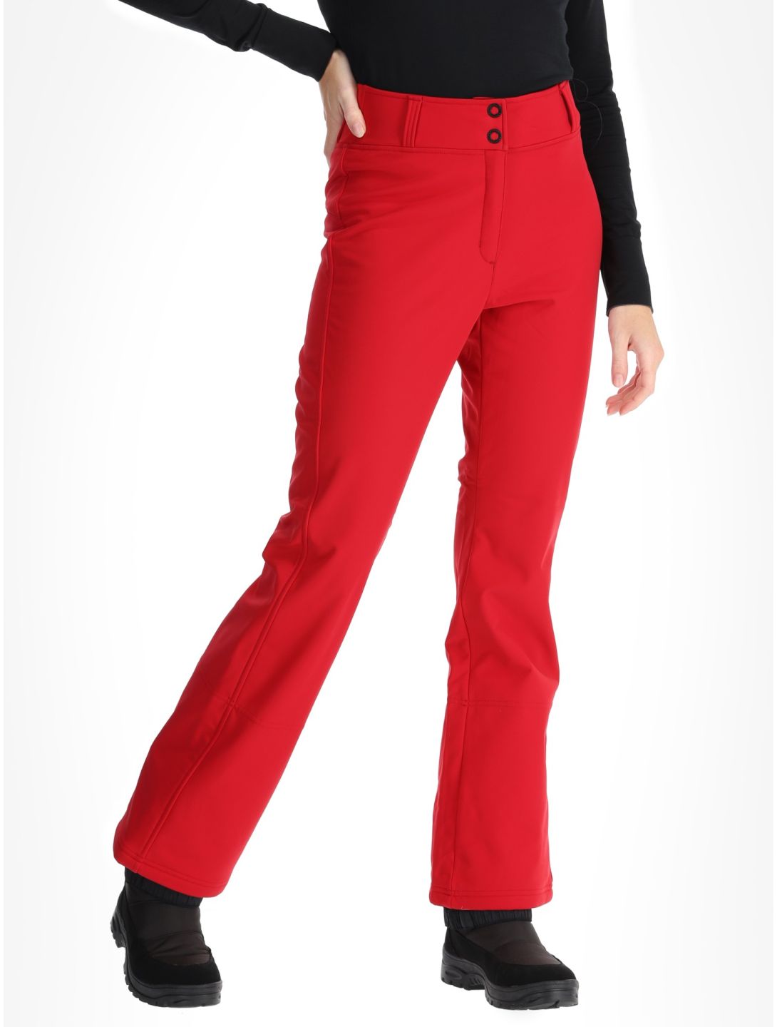 Rossignol, Ski Softshell pantalon de ski en softshell femmes Ruby Red rouge 