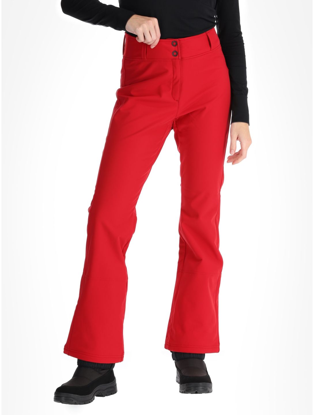 Rossignol, Ski Softshell pantalon de ski en softshell femmes Ruby Red rouge 