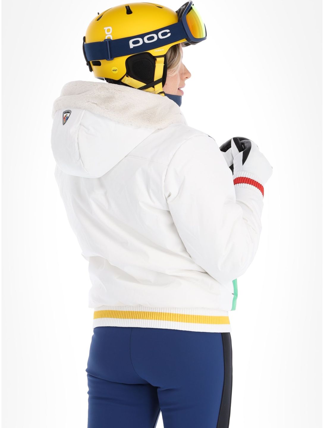 Rossignol, JC De Castelbajac Space Bomber veste de ski femmes White blanc 