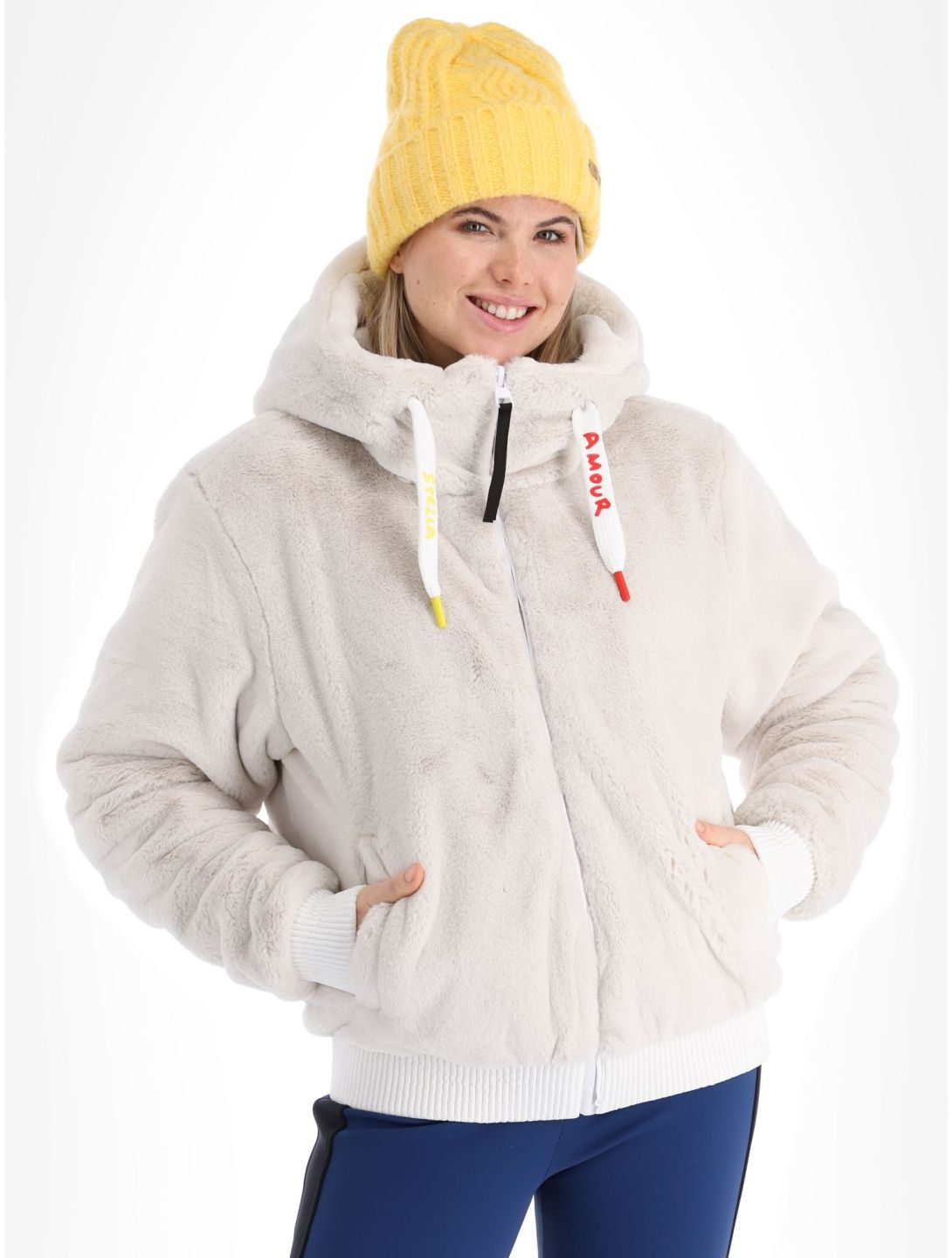 Rossignol, JC De Castelbajac Space Bomber veste de ski femmes White blanc 