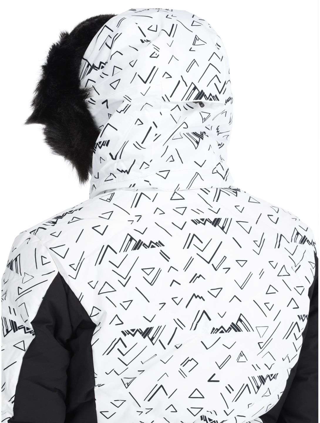 Rossignol, W Staci Print Puffy veste de ski femmes White blanc 