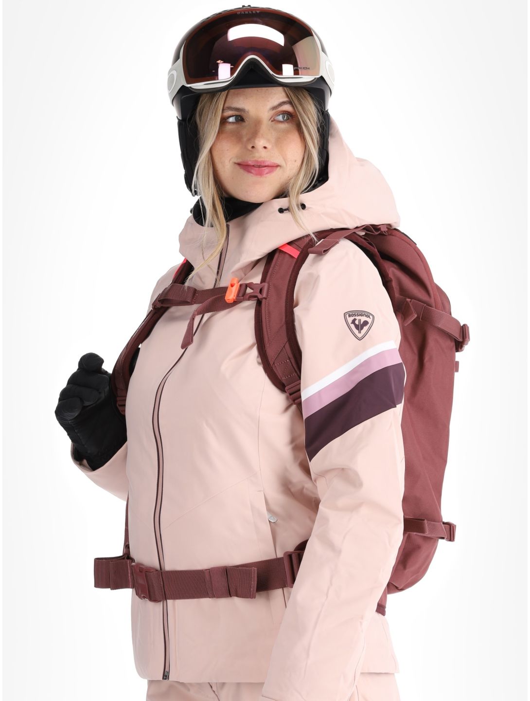 Rossignol, W Strawpile veste de ski femmes Powder Pink rose 