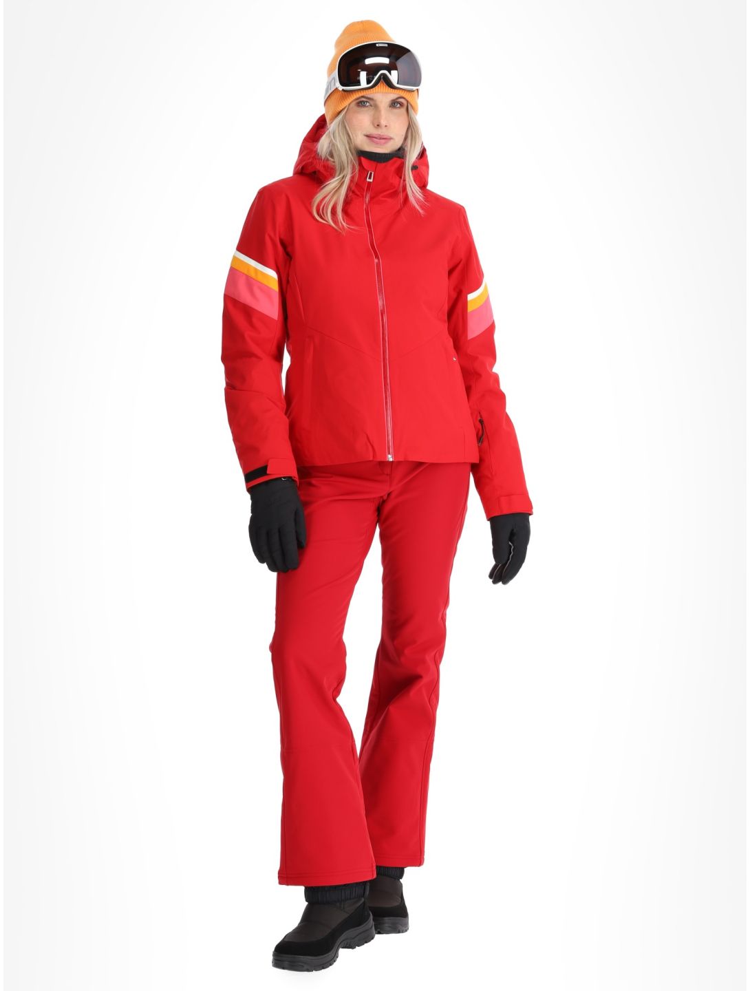 Rossignol, W Strawpile veste de ski femmes Ruby Red rouge 