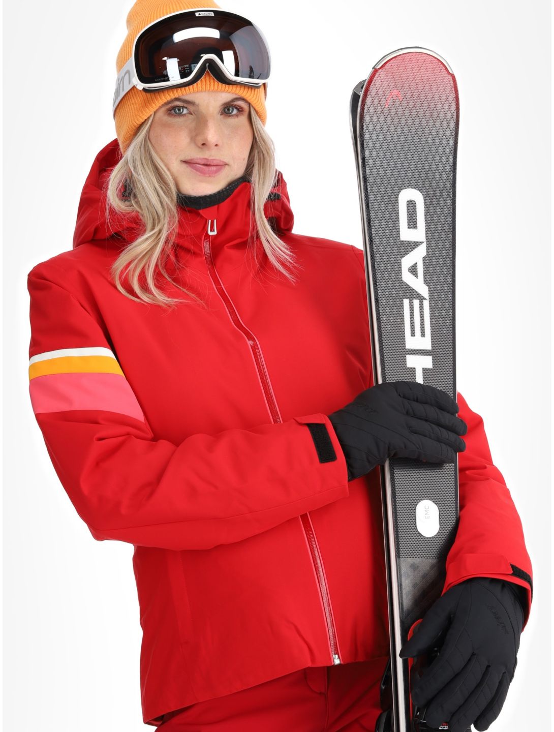 Rossignol, W Strawpile veste de ski femmes Ruby Red rouge 