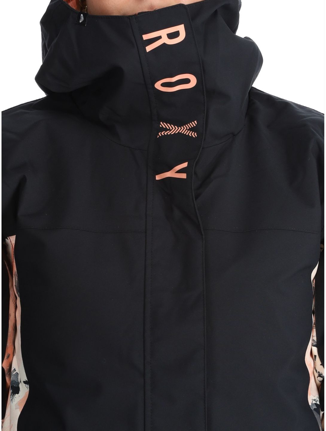 Roxy, Galaxy veste de ski femmes Peach Pink Big Dreamy Picture multicolore, noir, rose 