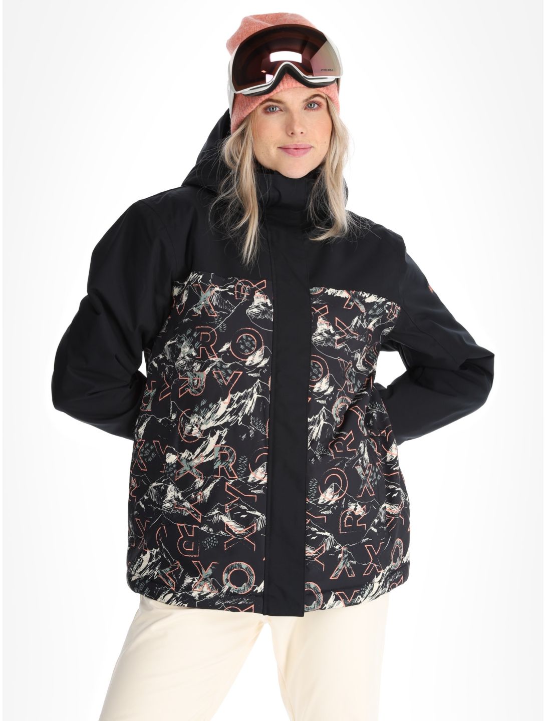 Roxy, Galaxy veste de ski femmes True Black Roxy Summit noir 