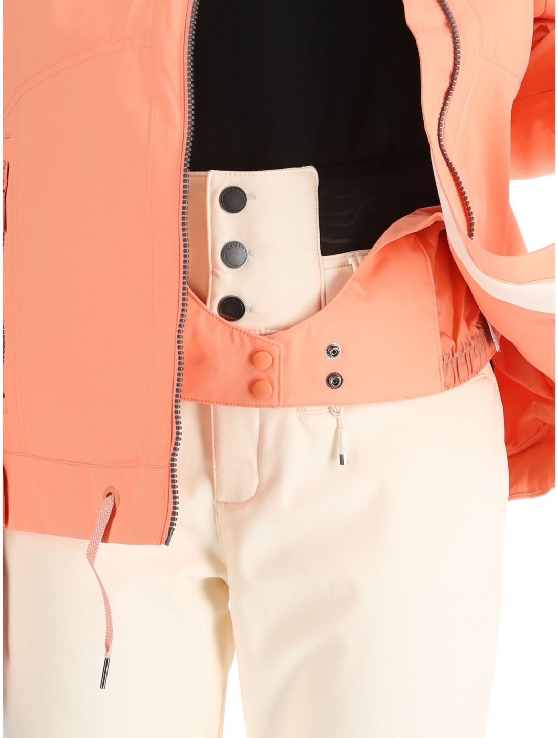 Roxy, Meade veste de ski femmes Peach Pink rose 