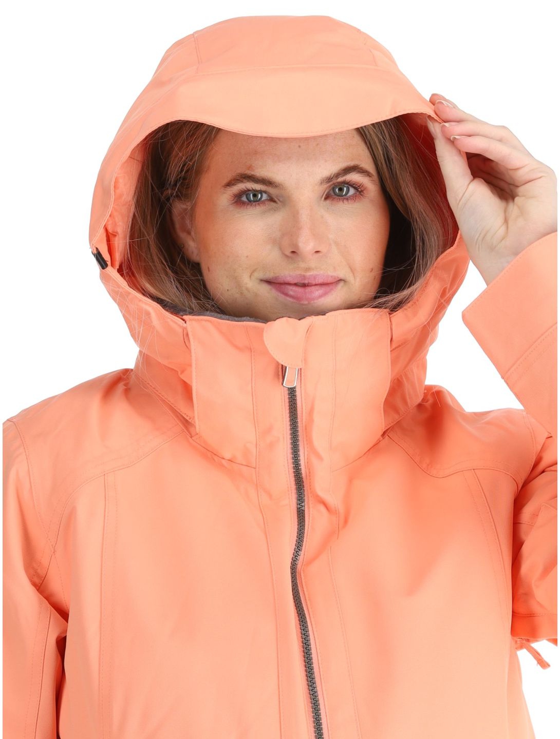 Roxy, Meade veste de ski femmes Peach Pink rose 