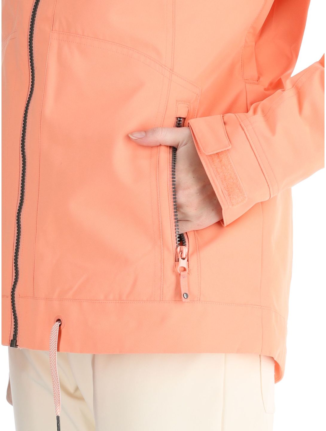 Roxy, Meade veste de ski femmes Peach Pink rose 