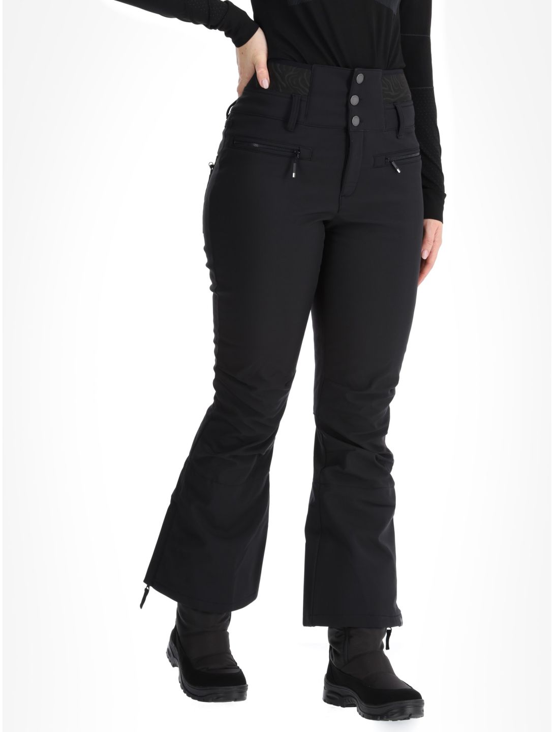 Roxy, Rising High pantalon de ski femmes True Black noir 