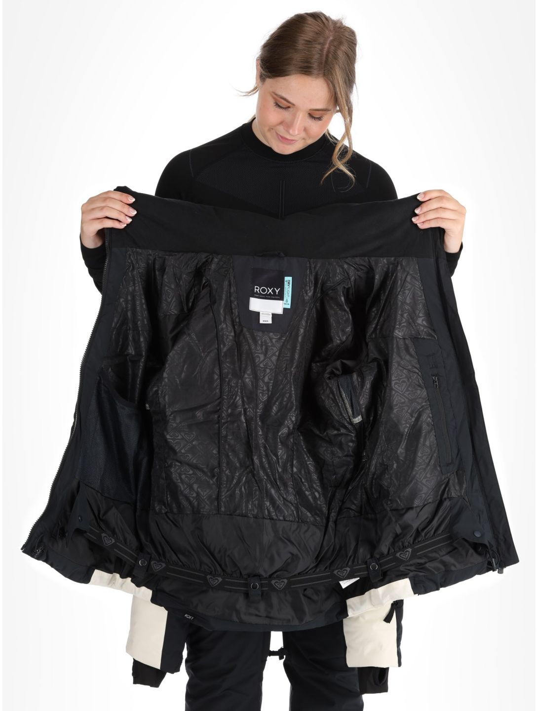 Roxy, Snowdrift veste de ski femmes True Black noir 