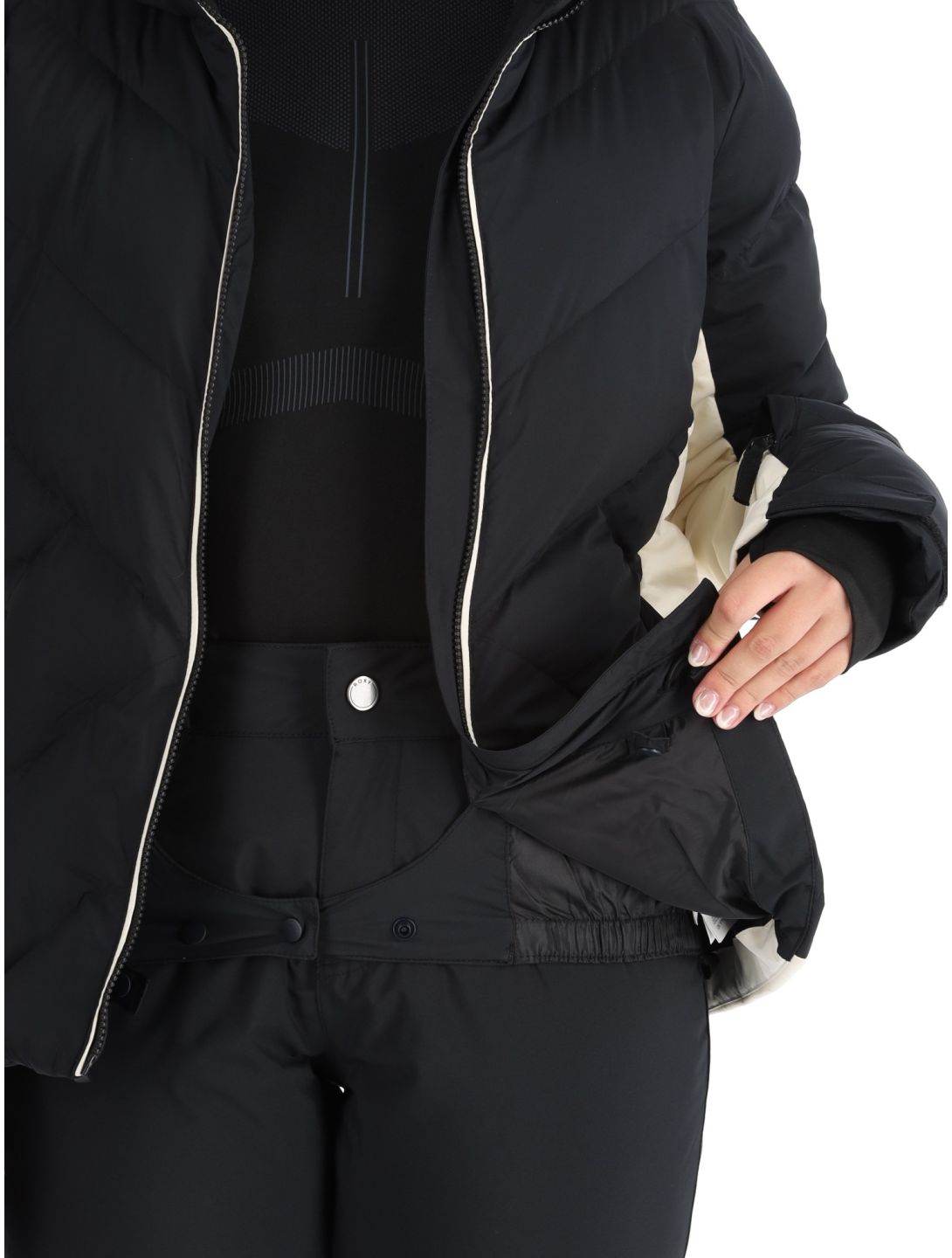 Roxy, Snowdrift veste de ski femmes True Black noir 