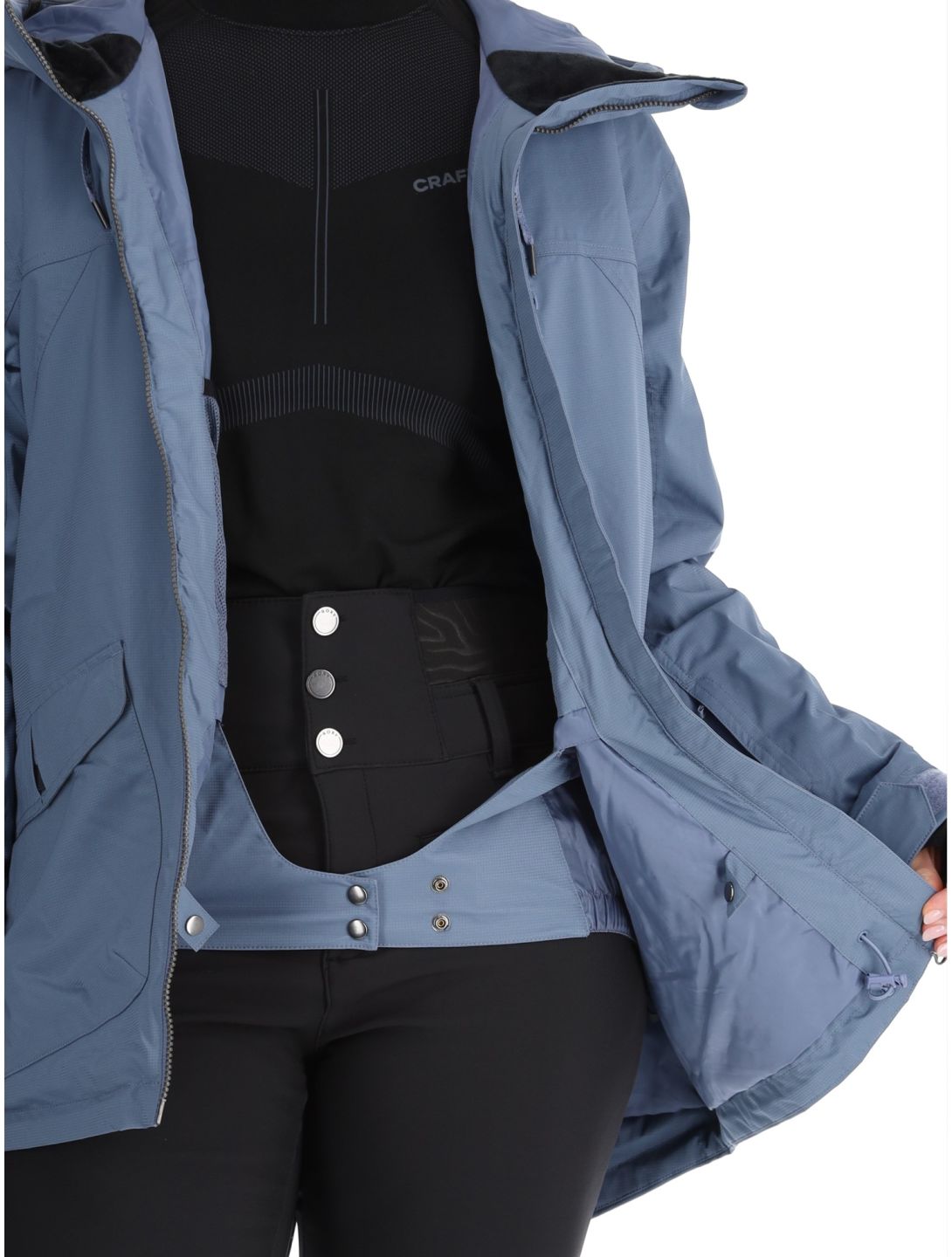 Roxy, Stated veste de ski femmes Wild Wind bleu 