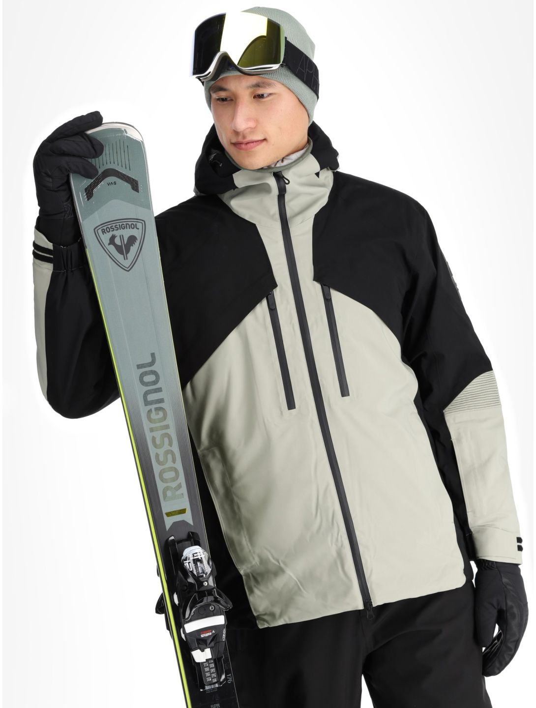 Rukka, Saaros veste de ski hommes Antique Green noir, vert 