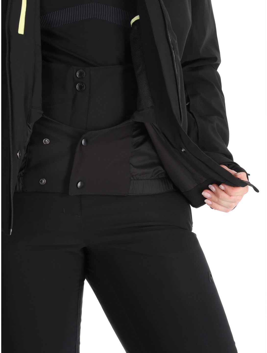 Rukka, Sarva veste de ski femmes Basic Black noir 