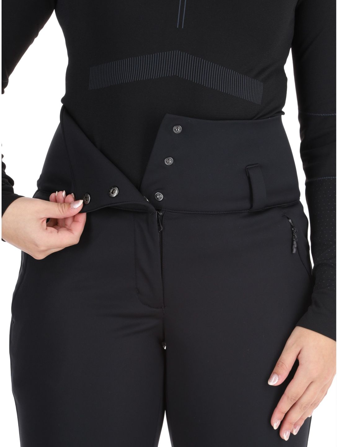 Rukka, Soikko pantalon de ski en softshell femmes Basic Black noir 